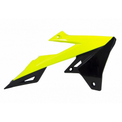 Capace din plastic pentru radiator  RACETECH Radiator Covers Neon Yellow/Black Suzuki RM-Z450 18-23