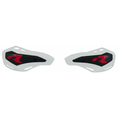 Piese de schimb din plastic pentru protecții de ghidon RACETECH Replacement Cover HP1 Hand Guard White