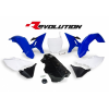 Kit plastice RACETECH Revolution Plastic Kit + Gas Tank (Blue/White/Black) Yamaha YZ125/250 02-19