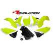 Kit plastice  RACETECH Revolution Plastic Kit + Gas Tank (Neon Yellow/Black) Yamaha YZ125/250 02-19 thumb
