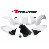 Kit plastice RACETECH Revolution Plastic Kit + Gas Tank (Black/White) Yamaha YZ125/250 02-19
