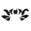 Kit plastice  RACETECH Revolution Replacement Plastics Kit (Black) Yamaha YZ125/250 02-21
