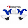 Kit plastice  RACETECH Revolution Replacement Plastics Kit (Blue/White) Yamaha YZ125/250 02-21