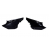 Capace laterale RACETECH Side Panels YZ 125/250 15-21 (Black) thumb