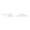Capace laterale RACETECH Side Panels White KTM 19-21