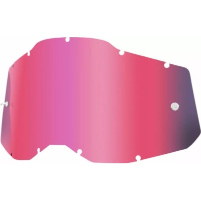 Placa pentru ochelari 100% Gen2 Racecraft2 / Accuri2 / Strata2 – iridium roz