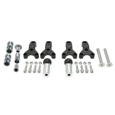 Kit montaj pentru protectoare de ghidon RACETECH HP3 Handguards Mounting Kit - Ø22/28,6mm