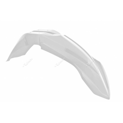 Aripa fata RACETECH Front Fender White Yamaha 125/25014-20 / 250F 10-18 / 450F 10-17