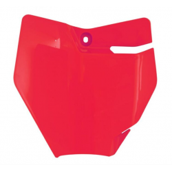 Plăca pentru număr  RACETECH Front Number Plate GASGAS MC 50 21-24 (Red) Plăca pentru număr  RACETECH Front Number Plate GASGAS MC 50 21-24 (Red)