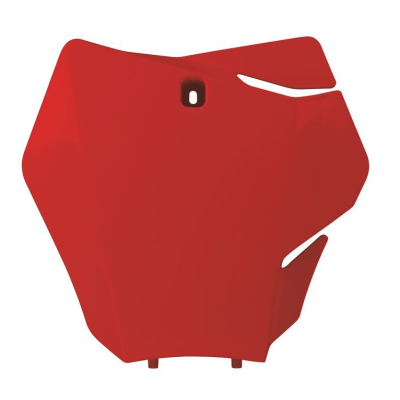 Plăca pentru număr RACETECH Front Number Plate - Gas Gas 21-24 (Red)
