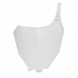 Plăca pentru număr RACETECH Front Number Plate White Honda CRF450R/RX 17-20 Plăca pentru număr RACETECH Front Number Plate White Honda CRF450R/RX 17-20