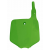 Plăca pentru număr  RACETECH Front Plate Green Kawasaki KX65 00-24 thumb