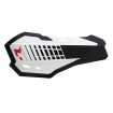 Plastice de schimb pentru protecțiile de ghidon  RACETECH HP2 Handguards Replacement Covers White thumb