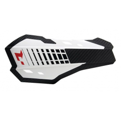 Plastice de schimb pentru protecțiile de ghidon  RACETECH HP2 Handguards Replacement Covers White
