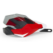 Handguard   RACETECH HP3 Adventure Handguards Red/White thumb