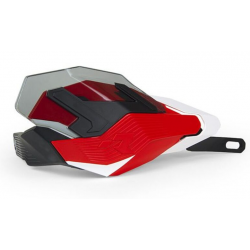 Handguard   RACETECH HP3 Adventure Handguards Red/White