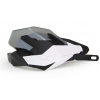 Handguard RACETECH HP3 Adventure Handguards White/Black