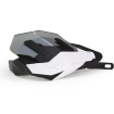 Handguard RACETECH HP3 Adventure Handguards White/Black thumb