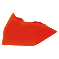 Protector pentru cutia de aer  RACETECH Left Air Box Cover Left Side Neon Orange KTM