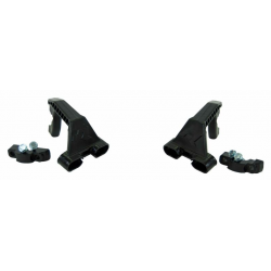 Kit de montare pentru protecții ghidon RACETECH Mounting Kit HP1/HP2 Handguard Black Kit de montare pentru protecții ghidon RACETECH Mounting Kit HP1/HP2 Handguard Black