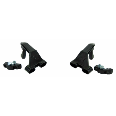 Kit de montare pentru protecții ghidon  RACETECH Mounting Kit HP1/HP2 Handguard Black