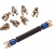Cheie pentru spițe RFX Race Interchangeable Multi Tip Spoke Key - Blue 5.4mm -> 7.0mm Cheie pentru spițe RFX Race Interchangeable Multi Tip Spoke Key - Blue 5.4mm -> 7.0mm thumb