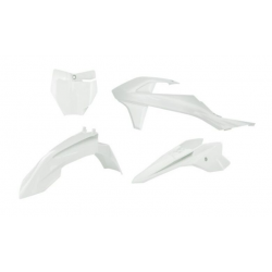Kit plastice RACETECH Plastic Kit 4 Pieces KTM SX 50 16-23 (White)