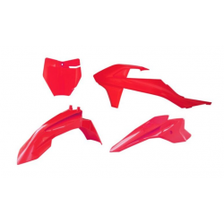 Kit plastice RACETECH Plastic Kit 4 Pieces KTM SX 50 16-23 (Red)