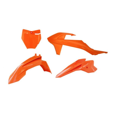Kit plastice  RACETECH Plastic Kit 4 Pieces KTM SX 50 16-23 (Orange)