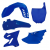 Kit plastice  RACETECH Plastic Kit OEM Blue (2021) Yamaha YZ 125 15-21 thumb