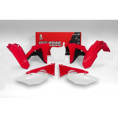 Kit plastice RACETECH Plastic Kit OEM Color (2017) Red/Black/White Honda CRF450RX 17-18