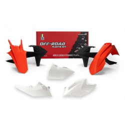 Kit plastice RACETECH Plastic Kit OEM Color (2018) Red/Black/White KTM 17-19 Kit plastice RACETECH Plastic Kit OEM Color (2018) Red/Black/White KTM 17-19