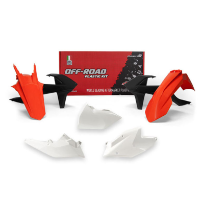 Kit plastice  RACETECH Plastic Kit OEM Color (2018) Red/Black/White KTM 17-19
