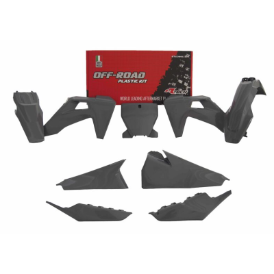 Kit plastice  RACETECH Plastic Kit Quantum Grey Husqvarna FC/TC 19-20
