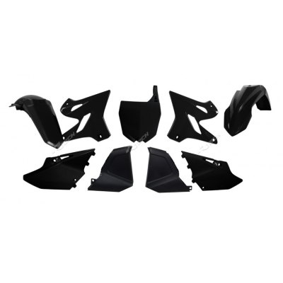 Kit plastice  RACETECH Plastic Kit Replica (2015) Black Yamaha YZ125 02-14 /250 03-21