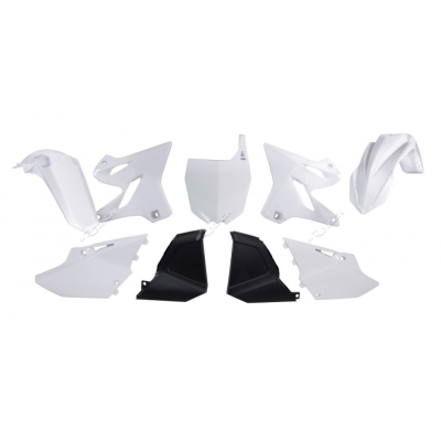 Kit plastice  RACETECH Plastic Kit Replica (2015) White Yamaha YZ125 02-14 / 250 03-21