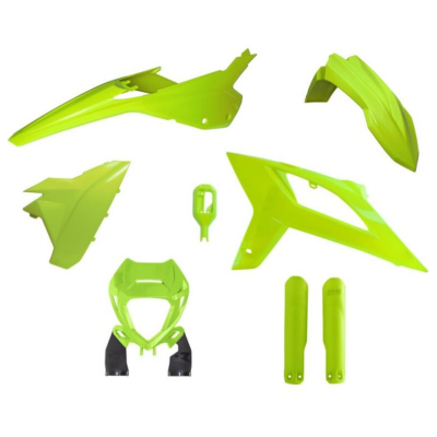 Kit plastice  RACETECH Plastic Kit Replica - Beta RR 20-23 (Neon Yellow)