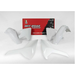 Kit plastice RACETECH Plastic Kit White Husqvarna TE/FE 17-19 Kit plastice RACETECH Plastic Kit White Husqvarna TE/FE 17-19