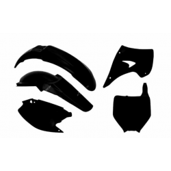 Kit plastice RACETECH Plastics Kit Black Kawasaki KX125/250 03-08 (Black)