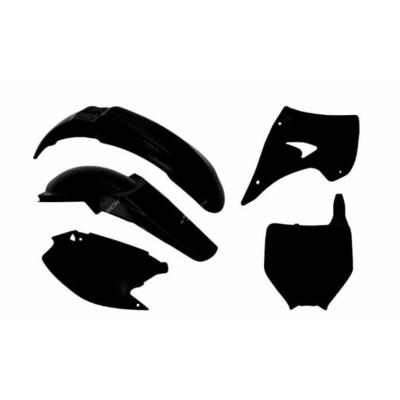 Kit plastice RACETECH Plastics Kit Black Kawasaki KX125/250 03-08 (Black)