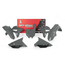 Kit plastice RACETECH Plastics Kit Quantum Grey - Honda CRF450R 21-24