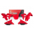 Kit plastice RACETECH Plastics Kit Red - Honda CRF450R 21-24 thumb