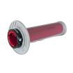 Mansoane RACETECH R20 Lock On Grips Half Waffle BETA 21 (Red) thumb