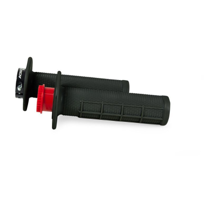 Mansoane  RACETECH R20 Lock On Grips Half Waffle BETA 20 (Black)