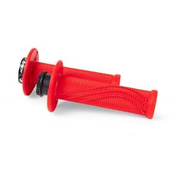 Mansoane RACETECH R20 Lock On Grips Half Waffle BETA 20 (Red) Mansoane RACETECH R20 Lock On Grips Half Waffle BETA 20 (Red)
