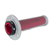 Mansoane  RACETECH R20 Lock On Grips Half Waffle BETA 20 (Red) thumb