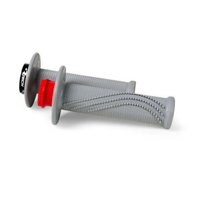 Mansoane RACETECH R20 Lock On Grips Half Waffle BETA 20 (Grey)