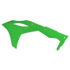 Capace din plastic pentru radiator  RACETECH Radiator Covers Green Kawasaki KX250F 17-19