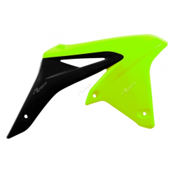 Capace din plastic pentru radiator  RACETECH Radiator Covers Neon Yellow/Black Suzuki RM-Z250 10-18