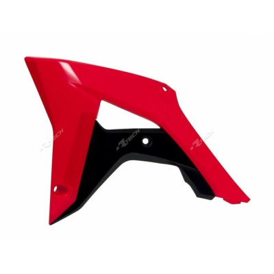 Capace din plastic pentru radiator RACETECH Radiator Covers OEM Color (2017) Red/Black Honda CRF450R 17-20